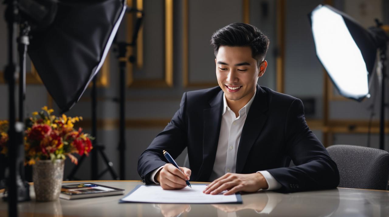 新生代演员苏晨正式签约欧美一级大片，开启全新艺术征程